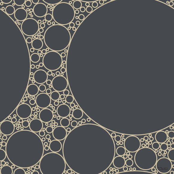 bubbles, circles, sponge, big, medium, small, 3 pixel line width, Double Spanish White and Tuna circles bubbles sponge soap seamless tileable
