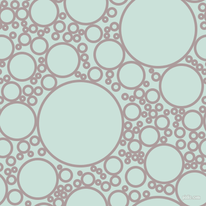 bubbles, circles, sponge, big, medium, small, 5 pixel line width, Dusty Grey and Iceberg circles bubbles sponge soap seamless tileable
