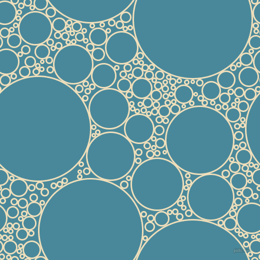 bubbles, circles, sponge, big, medium, small, 3 pixel line width, Dutch White and Hippie Blue circles bubbles sponge soap seamless tileable