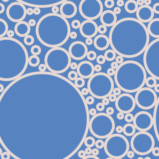 bubbles, circles, sponge, big, medium, small, 9 pixel line width, Ebb and Havelock Blue circles bubbles sponge soap seamless tileable