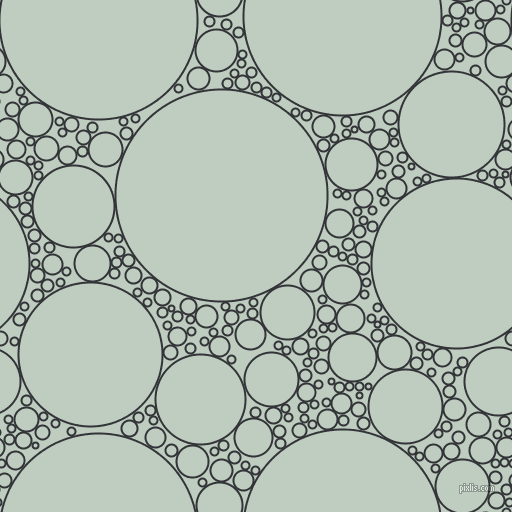 bubbles, circles, sponge, big, medium, small, 2 pixel line width, Ebony Clay and Paris White circles bubbles sponge soap seamless tileable