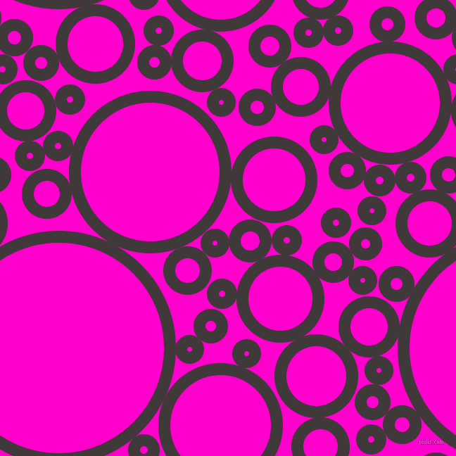 bubbles, circles, sponge, big, medium, small, 17 pixel line width, Eclipse and Hot Magenta circles bubbles sponge soap seamless tileable
