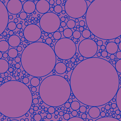 bubbles, circles, sponge, big, medium, small, 2 pixel line width, Egyptian Blue and Violet Blue circles bubbles sponge soap seamless tileable