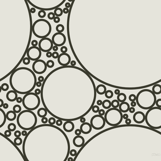 bubbles, circles, sponge, big, medium, small, 9 pixel line width, El Paso and Black White circles bubbles sponge soap seamless tileable