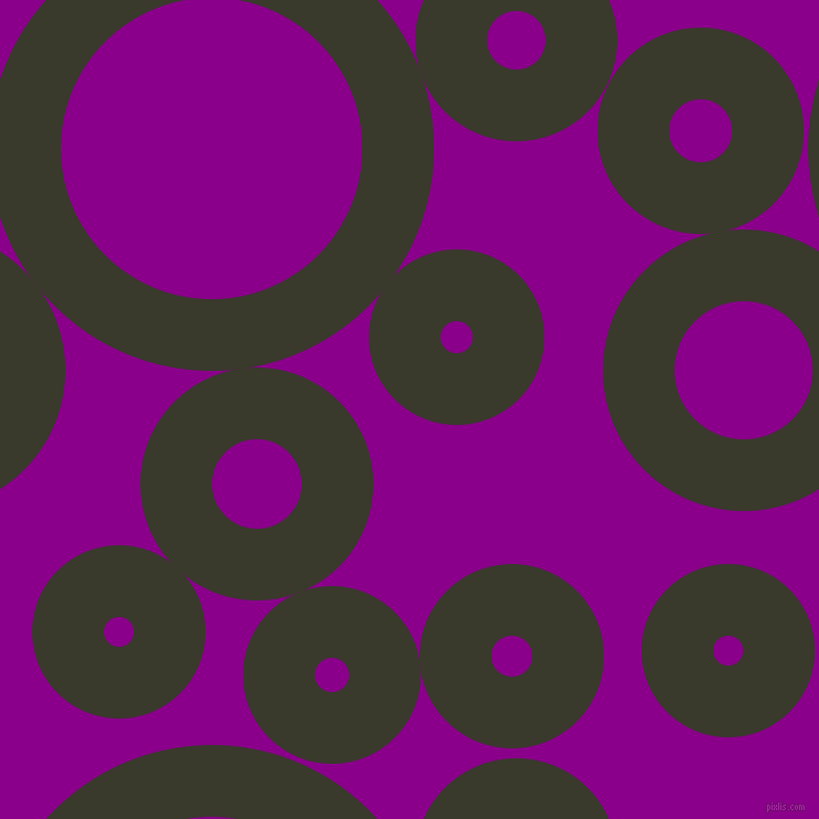 bubbles, circles, sponge, big, medium, small, 65 pixel line width, El Paso and Dark Magenta circles bubbles sponge soap seamless tileable