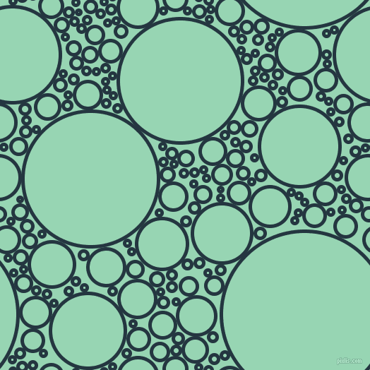 bubbles, circles, sponge, big, medium, small, 5 pixel line width, Elephant and Vista Blue circles bubbles sponge soap seamless tileable