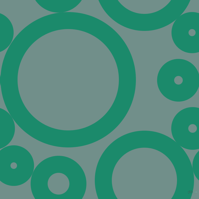 bubbles, circles, sponge, big, medium, small, 65 pixel line width, Elf Green and Gumbo circles bubbles sponge soap seamless tileable