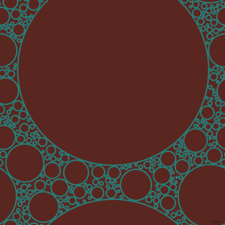 bubbles, circles, sponge, big, medium, small, 5 pixel line width, Elm and Caput Mortuum circles bubbles sponge soap seamless tileable