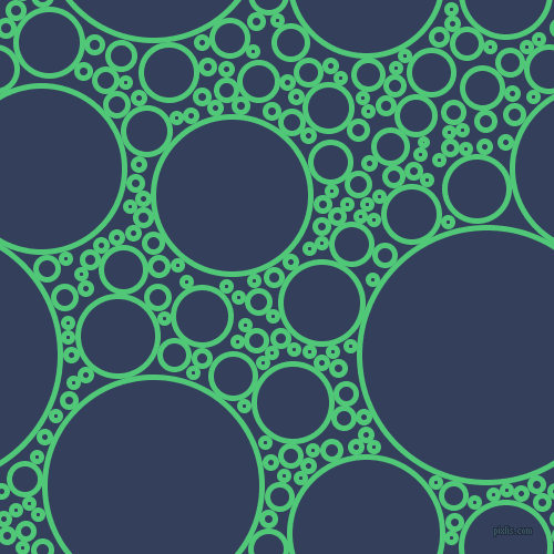 bubbles, circles, sponge, big, medium, small, 5 pixel line width, Emerald and Gulf Blue circles bubbles sponge soap seamless tileable