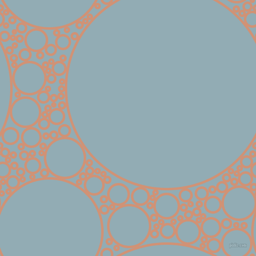 bubbles, circles, sponge, big, medium, small, 5 pixel line width, Feldspar and Botticelli circles bubbles sponge soap seamless tileable