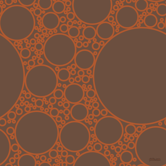 bubbles, circles, sponge, big, medium, small, 5 pixel line width, Fiery Orange and Spice circles bubbles sponge soap seamless tileable