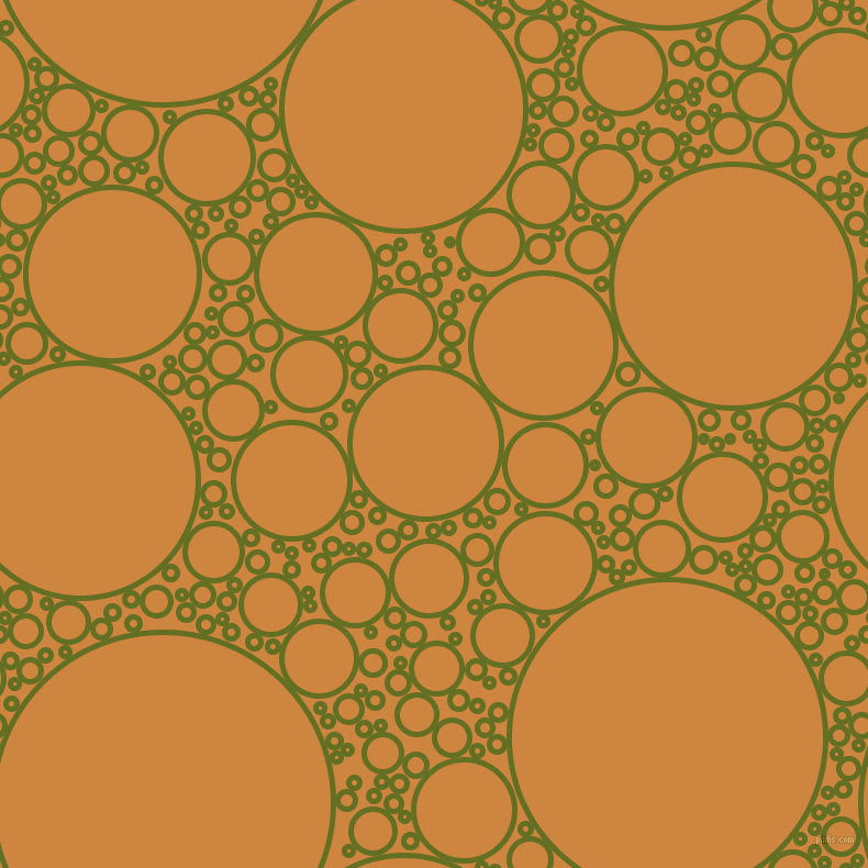 bubbles, circles, sponge, big, medium, small, 5 pixel line width, Fiji Green and Peru circles bubbles sponge soap seamless tileable