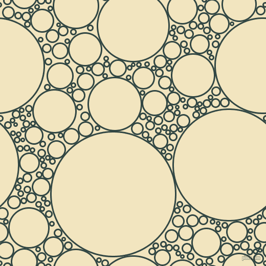 bubbles, circles, sponge, big, medium, small, 3 pixel line width, Firefly and Half Colonial White circles bubbles sponge soap seamless tileable