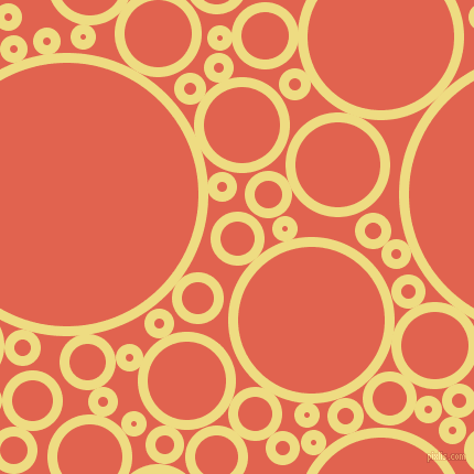 bubbles, circles, sponge, big, medium, small, 9 pixel line width, Flax and Flamingo circles bubbles sponge soap seamless tileable