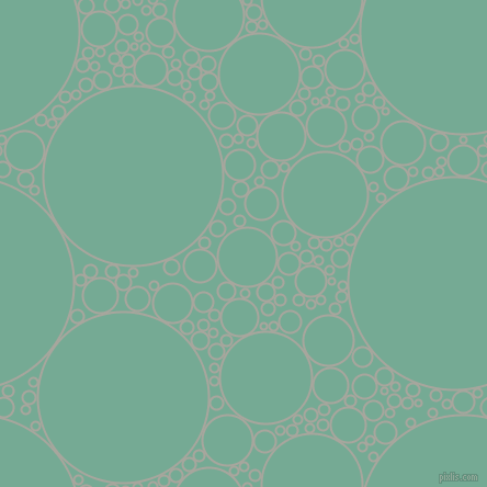 bubbles, circles, sponge, big, medium, small, 2 pixel line width, Foggy Grey and Acapulco circles bubbles sponge soap seamless tileable