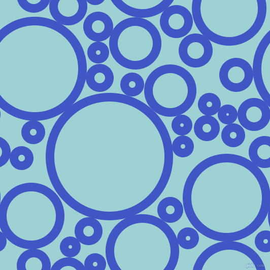 bubbles, circles, sponge, big, medium, small, 17 pixel line width, Free Speech Blue and Morning Glory circles bubbles sponge soap seamless tileable