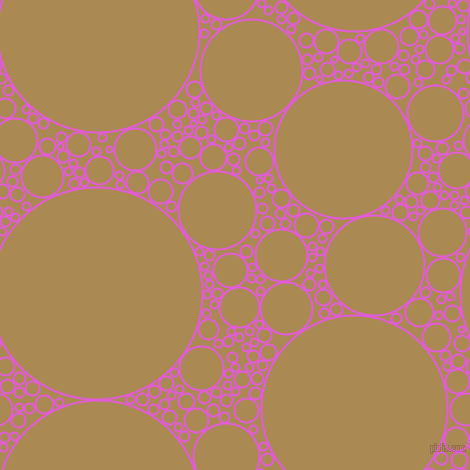 bubbles, circles, sponge, big, medium, small, 2 pixel line width, Free Speech Magenta and Teak circles bubbles sponge soap seamless tileable