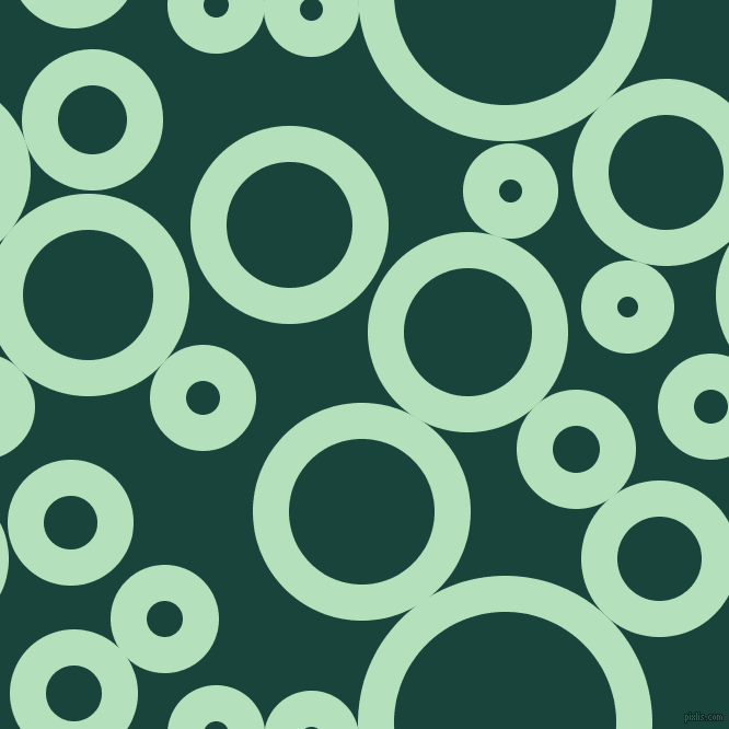bubbles, circles, sponge, big, medium, small, 33 pixel line width, Fringy Flower and Deep Teal circles bubbles sponge soap seamless tileable
