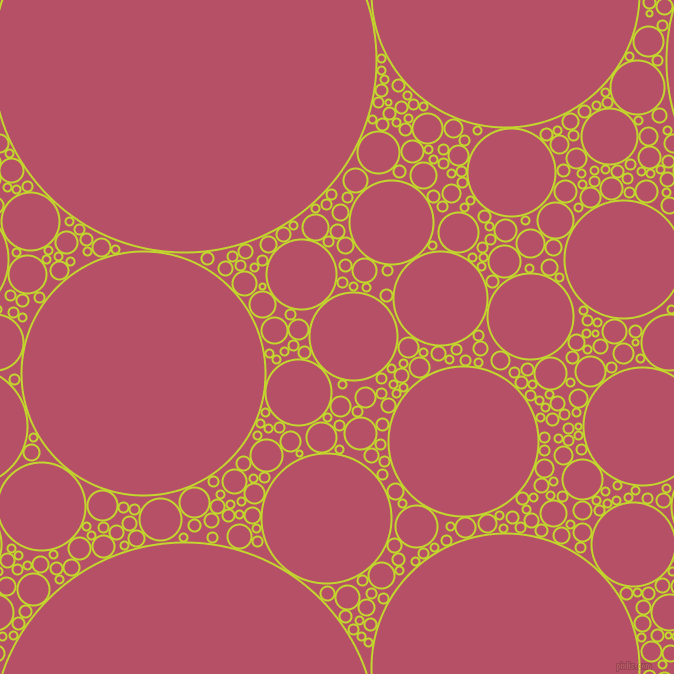 bubbles, circles, sponge, big, medium, small, 2 pixel line width, Fuego and Blush circles bubbles sponge soap seamless tileable