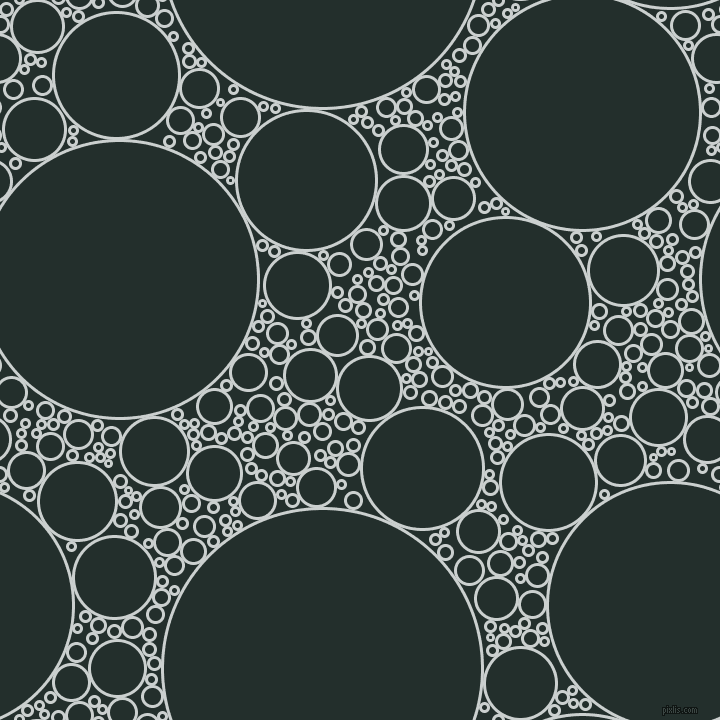 bubbles, circles, sponge, big, medium, small, 3 pixel line width, Geyser and Racing Green circles bubbles sponge soap seamless tileable