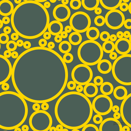 bubbles, circles, sponge, big, medium, small, 9 pixel line width, Gold and Viridian Green circles bubbles sponge soap seamless tileable