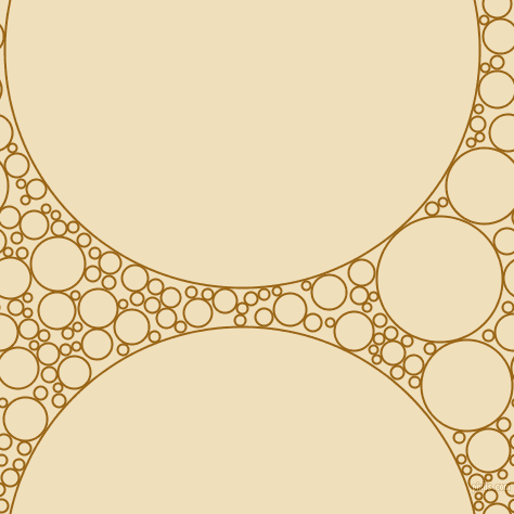 bubbles, circles, sponge, big, medium, small, 2 pixel line width, Golden Brown and Dutch White circles bubbles sponge soap seamless tileable