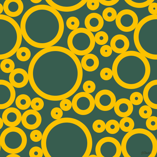 bubbles, circles, sponge, big, medium, small, 17 pixel line width, Golden Poppy and Spectra circles bubbles sponge soap seamless tileable