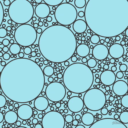bubbles, circles, sponge, big, medium, small, 3 pixel line width, Gondola and Blizzard Blue circles bubbles sponge soap seamless tileable