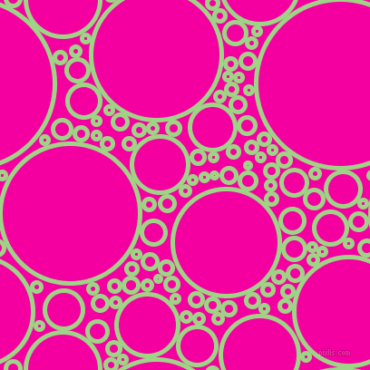 bubbles, circles, sponge, big, medium, small, 5 pixel line widthGossip and Hollywood Cerise circles bubbles sponge soap seamless tileable