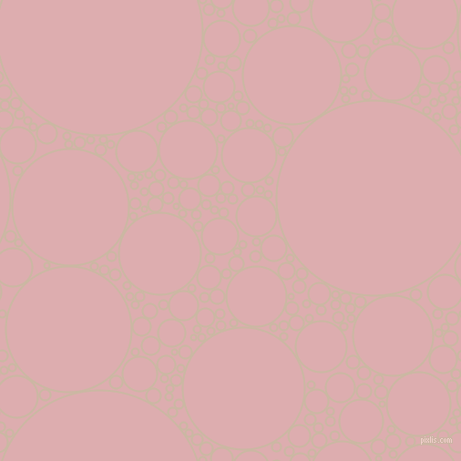 bubbles, circles, sponge, big, medium, small, 2 pixel line width, Grain Brown and Pale Chestnut circles bubbles sponge soap seamless tileable