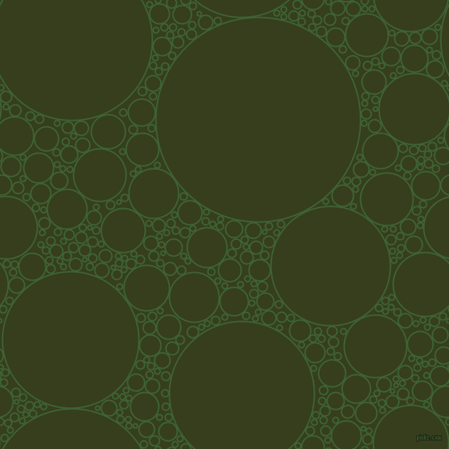 bubbles, circles, sponge, big, medium, small, 2 pixel line width, Green House and Turtle Green circles bubbles sponge soap seamless tileable