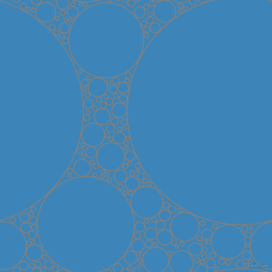 bubbles, circles, sponge, big, medium, small, 2 pixel line width, Grey and Curious Blue circles bubbles sponge soap seamless tileable