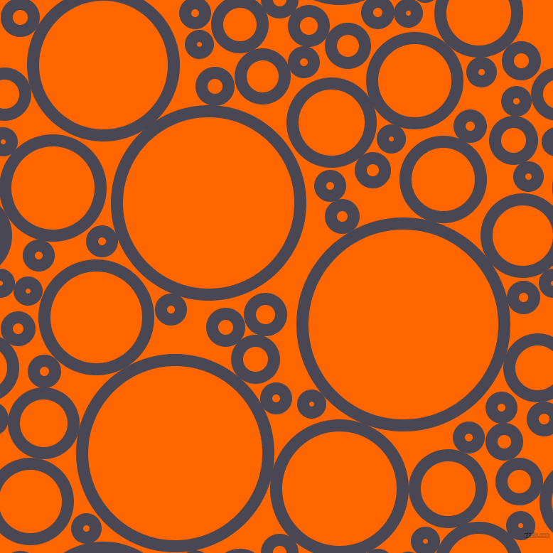 bubbles, circles, sponge, big, medium, small, 17 pixel line width, Gun Powder and Safety Orange circles bubbles sponge soap seamless tileable