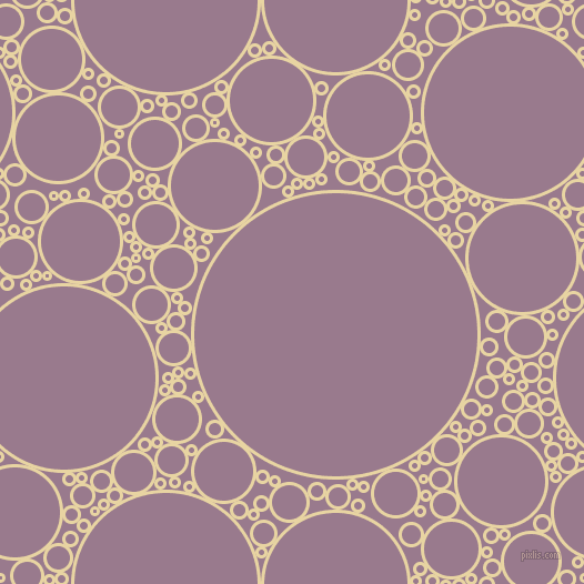 bubbles, circles, sponge, big, medium, small, 3 pixel line width, Hampton and Mountbatten Pink circles bubbles sponge soap seamless tileable