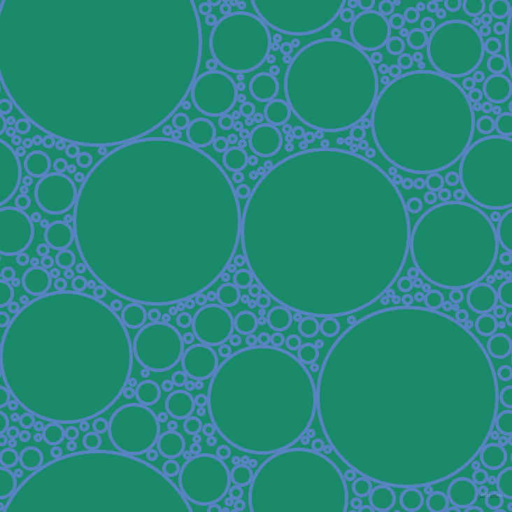 bubbles, circles, sponge, big, medium, small, 5 pixel line widthHavelock Blue and Elf Green circles bubbles sponge soap seamless tileable