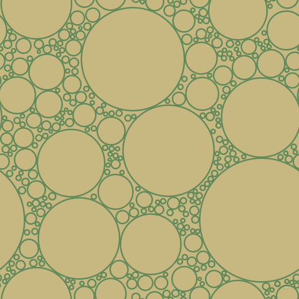 bubbles, circles, sponge, big, medium, small, 3 pixel line width, Hippie Green and Yuma circles bubbles sponge soap seamless tileable