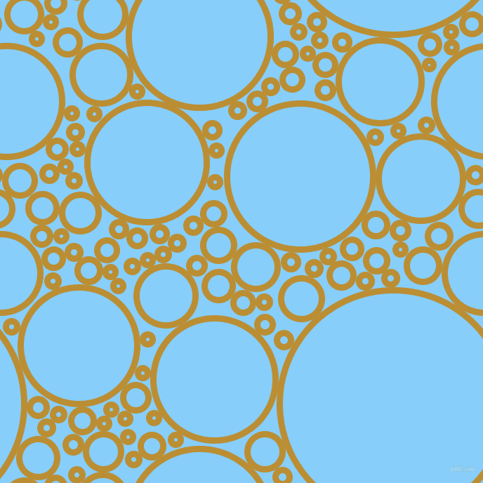 bubbles, circles, sponge, big, medium, small, 9 pixel line width, Hokey Pokey and Light Sky Blue circles bubbles sponge soap seamless tileable