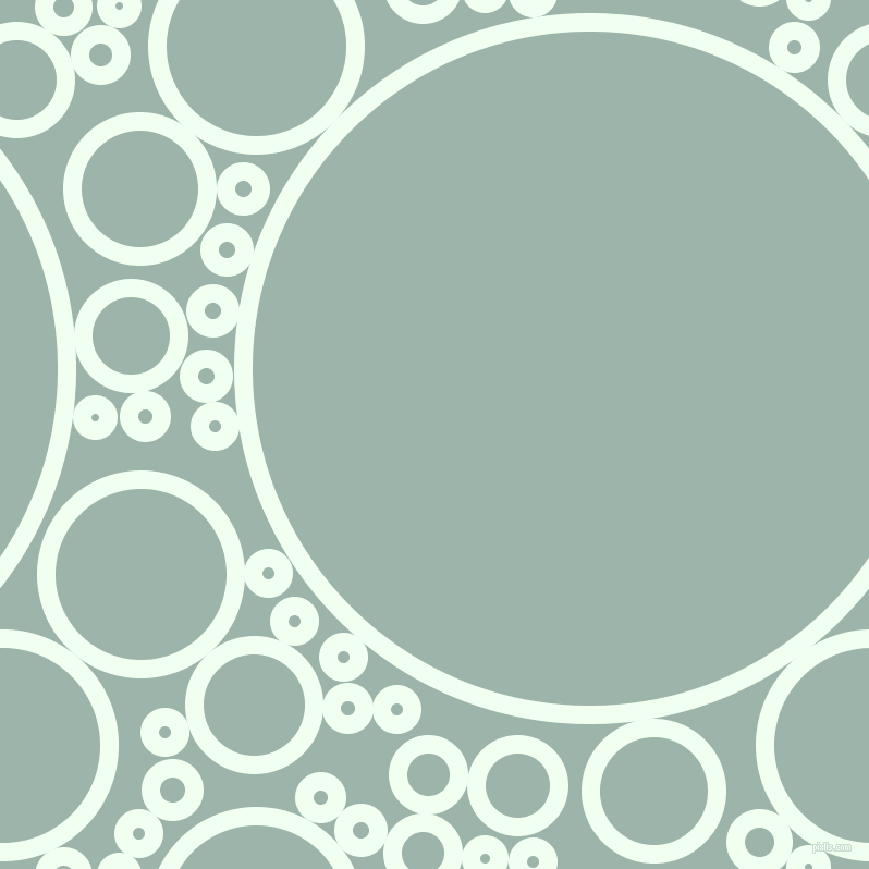 bubbles, circles, sponge, big, medium, small, 17 pixel line width, Honeydew and Skeptic circles bubbles sponge soap seamless tileable