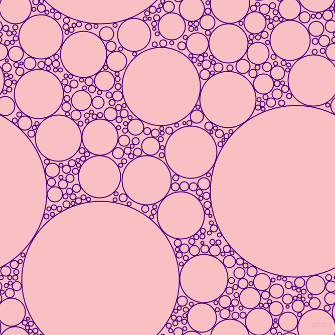 bubbles, circles, sponge, big, medium, small, 2 pixel line width, Indigo and Azalea circles bubbles sponge soap seamless tileable