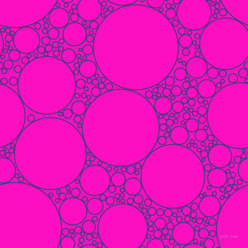 bubbles, circles, sponge, big, medium, small, 2 pixel line width, Jacksons Purple and Shocking Pink circles bubbles sponge soap seamless tileable