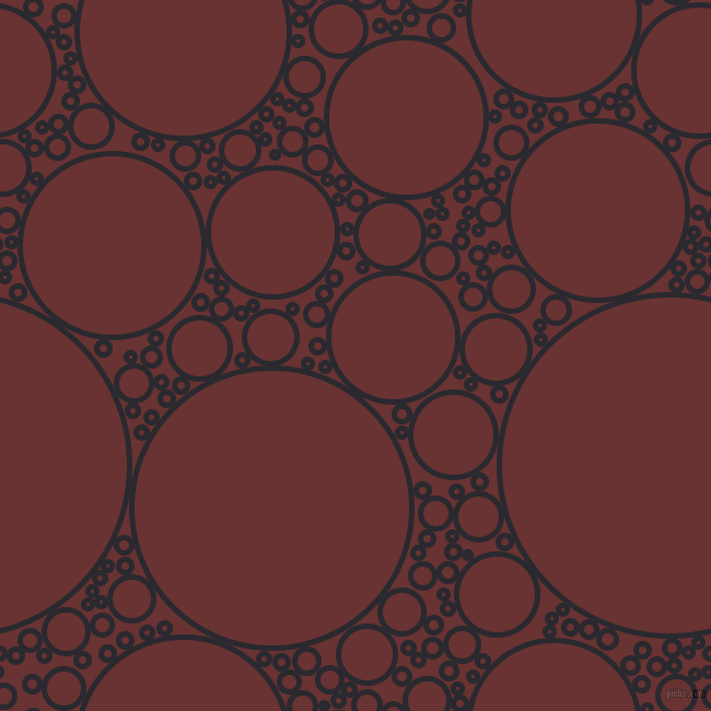 bubbles, circles, sponge, big, medium, small, 5 pixel line width, Jaguar and Persian Plum circles bubbles sponge soap seamless tileable