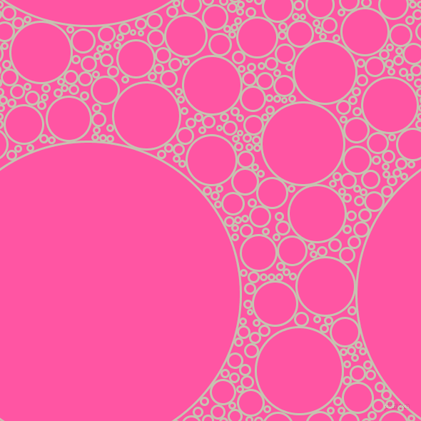 bubbles, circles, sponge, big, medium, small, 3 pixel line width, Kangaroo and Brilliant Rose circles bubbles sponge soap seamless tileable