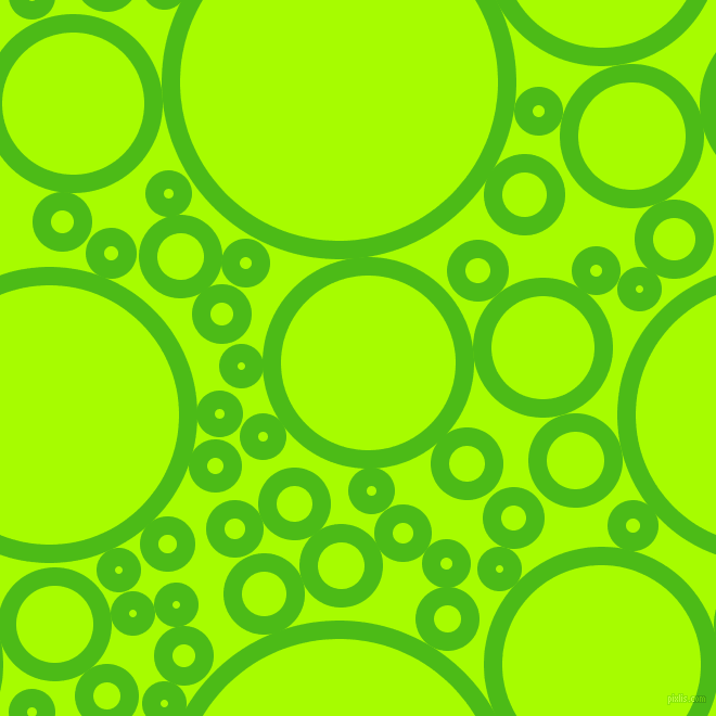 bubbles, circles, sponge, big, medium, small, 17 pixel line width, Kelly Green and Spring Bud circles bubbles sponge soap seamless tileable
