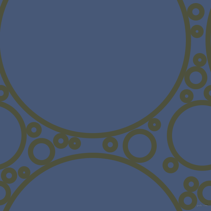 bubbles, circles, sponge, big, medium, small, 17 pixel line width, Kelp and Chambray circles bubbles sponge soap seamless tileable