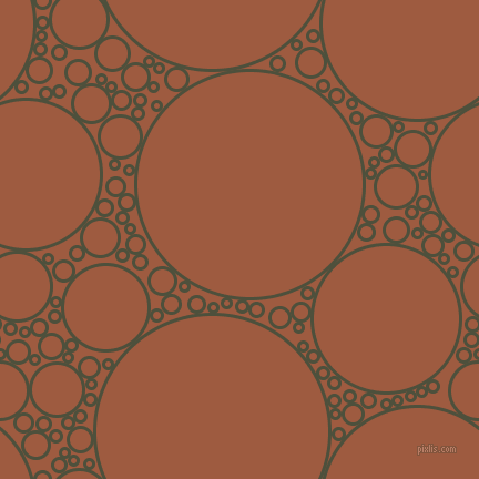 bubbles, circles, sponge, big, medium, small, 3 pixel line width, Kelp and Sepia circles bubbles sponge soap seamless tileable