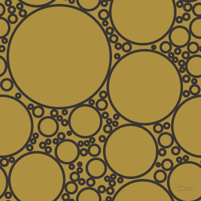 bubbles, circles, sponge, big, medium, small, 5 pixel line width, Kilamanjaro and Turmeric circles bubbles sponge soap seamless tileable