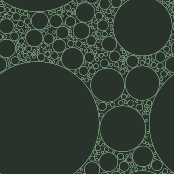 bubbles, circles, sponge, big, medium, small, 3 pixel line width, Laurel and Gordons Green circles bubbles sponge soap seamless tileable