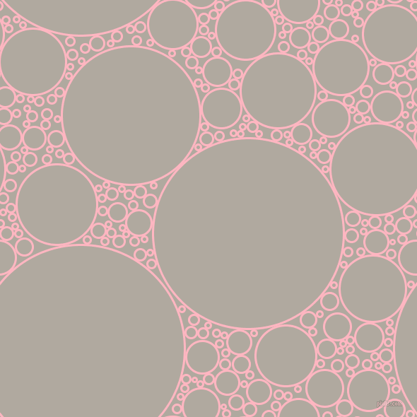 bubbles, circles, sponge, big, medium, small, 3 pixel line width, Light Pink and Cloudy circles bubbles sponge soap seamless tileable