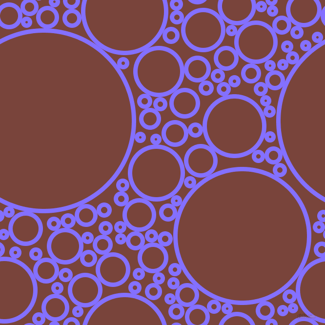bubbles, circles, sponge, big, medium, small, 9 pixel line width, Light Slate Blue and Bole circles bubbles sponge soap seamless tileable