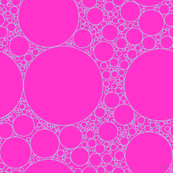 bubbles, circles, sponge, big, medium, small, 2 pixel line width, Light Steel Blue and Razzle Dazzle Rose circles bubbles sponge soap seamless tileable